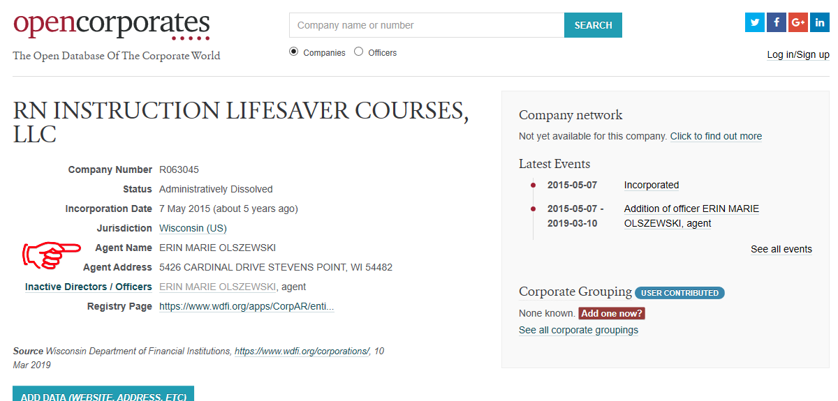 I Think That Someone Has Been Outed, a Profiteer of Death!