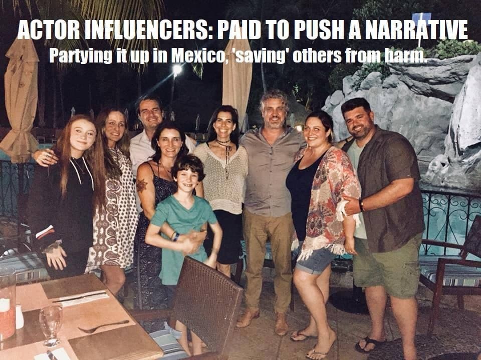 Actor Influencers:  Paid to Push a Narrative
