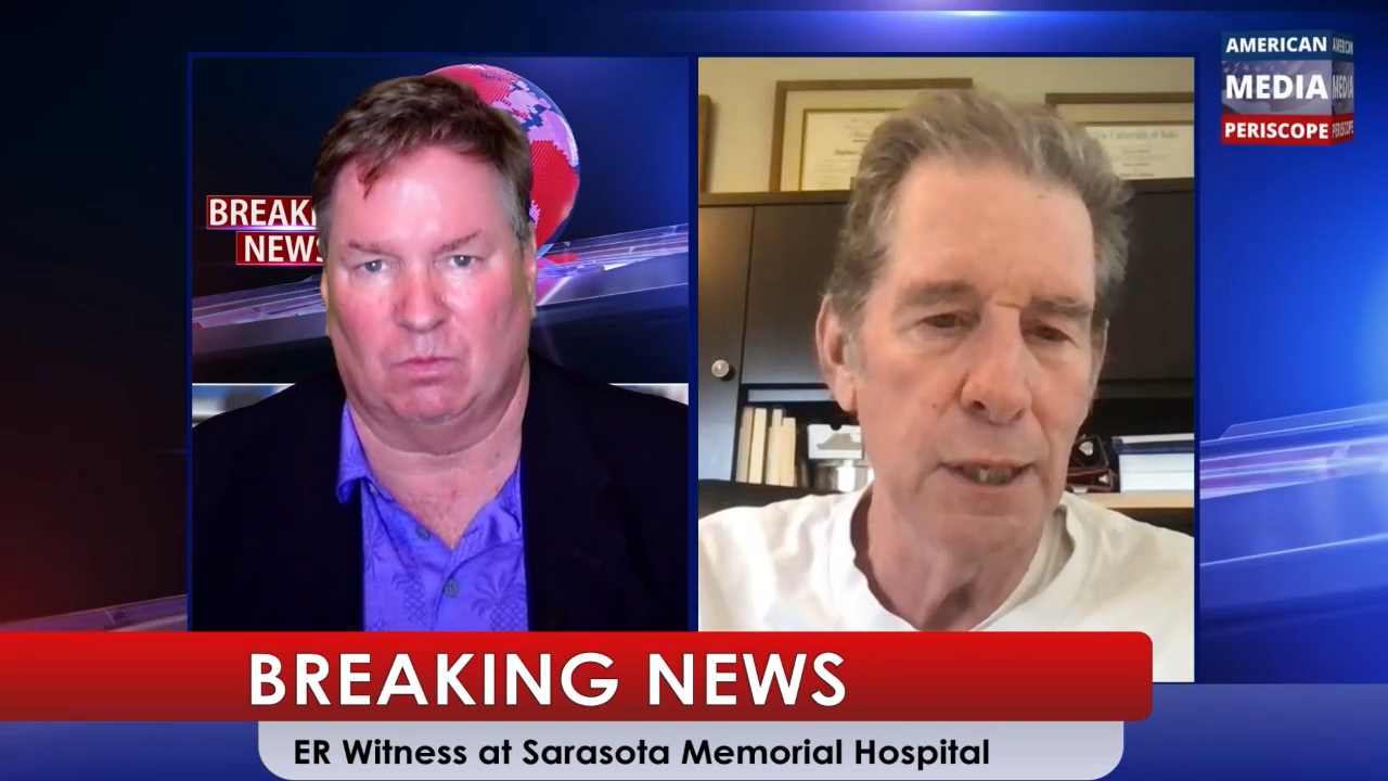 Doctor in Sarasota Hospital (A Patient Himself) Witnesses a 50yo Man Being ‘COVID Killed” by Hospital Personnel