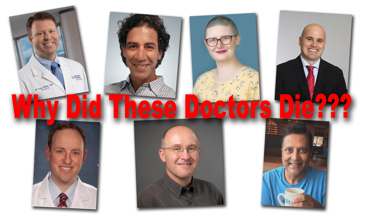 Doctors Dropping Like Flies – Suddenly & Unexpectedly!