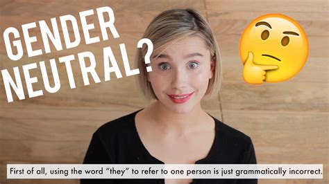 The Neutralization of Natural (REAL!) Gender