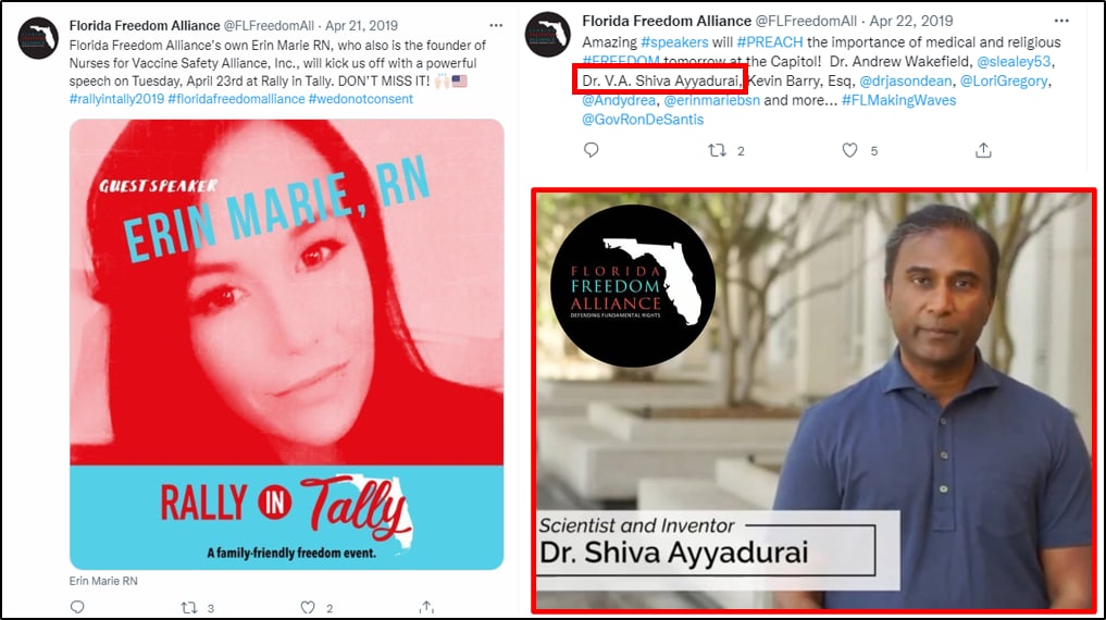 Erin Marie’s Attempt to Ensnare Dr. Shiva Ayyadurai