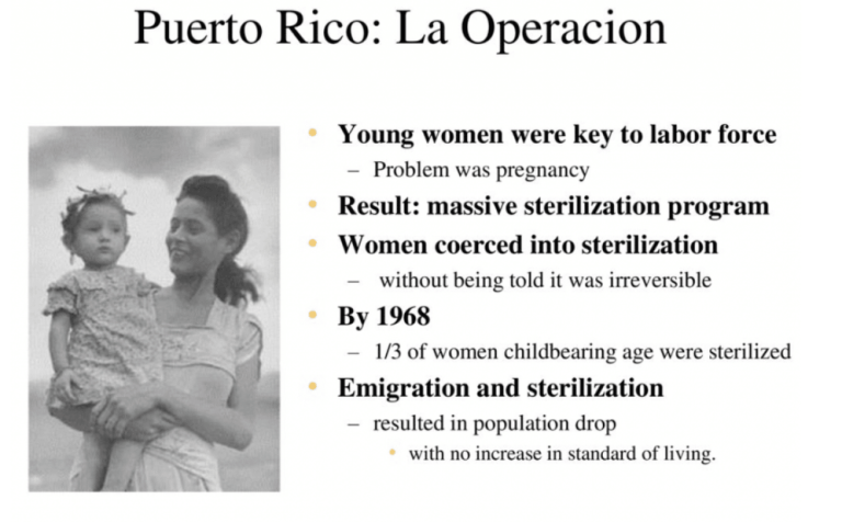 Its All Fake – Puerto Rico: Eugenics and Fake Revolution