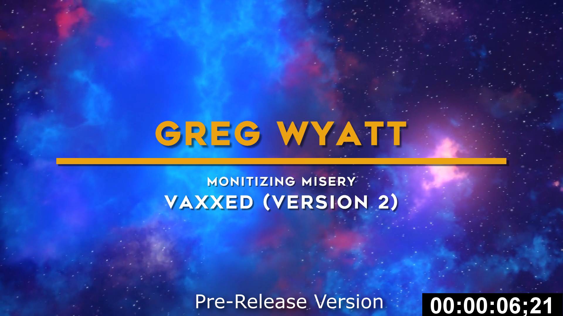 My Journey from Advocacy to VAXXED and back to Advocacy Greg Wyatt Vaxxed Version 2