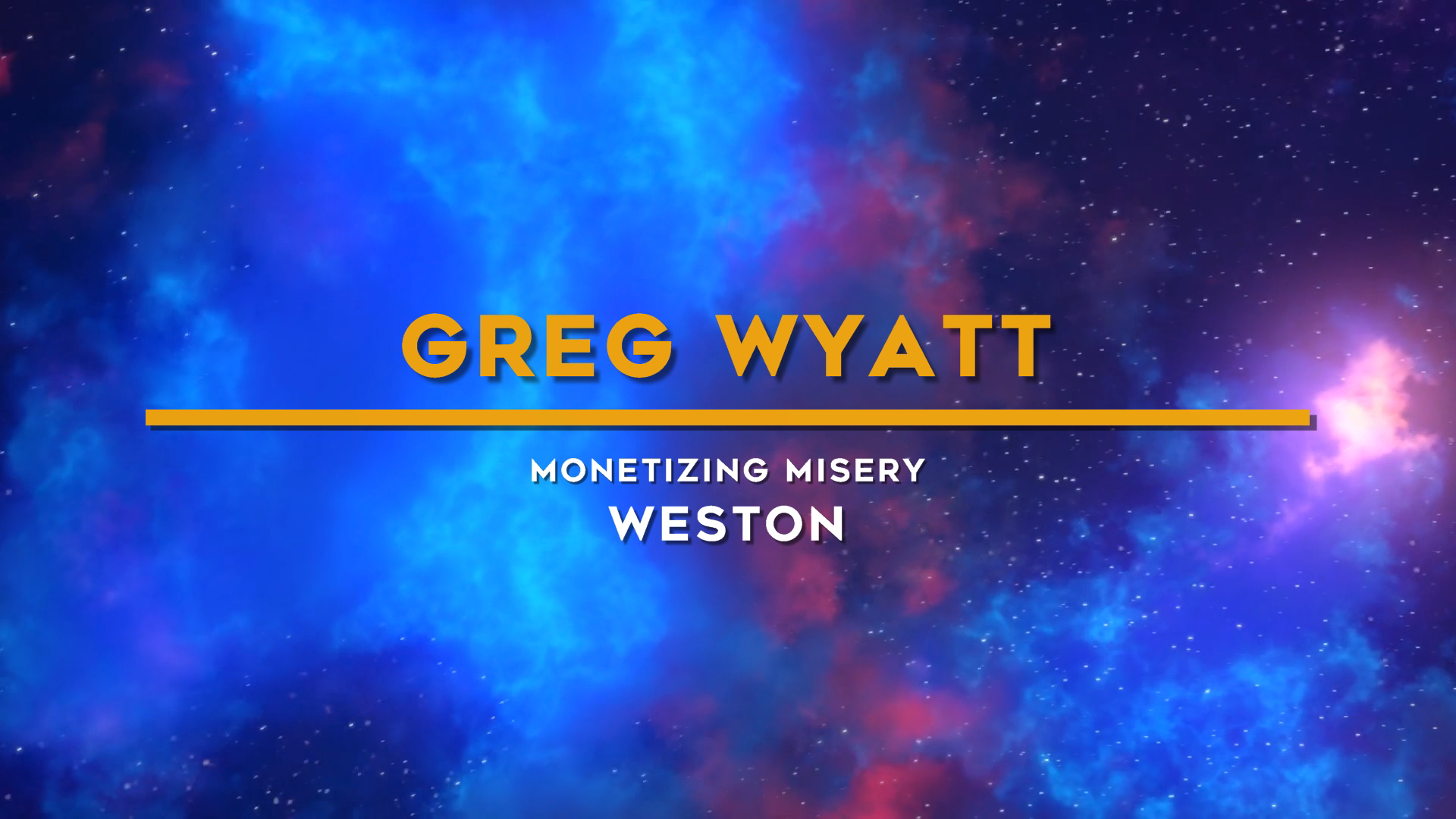 From Adoption Dreams to Vaccine Nightmares: The Story of My Son Weston – Part 1 Greg Wyatt - Weston