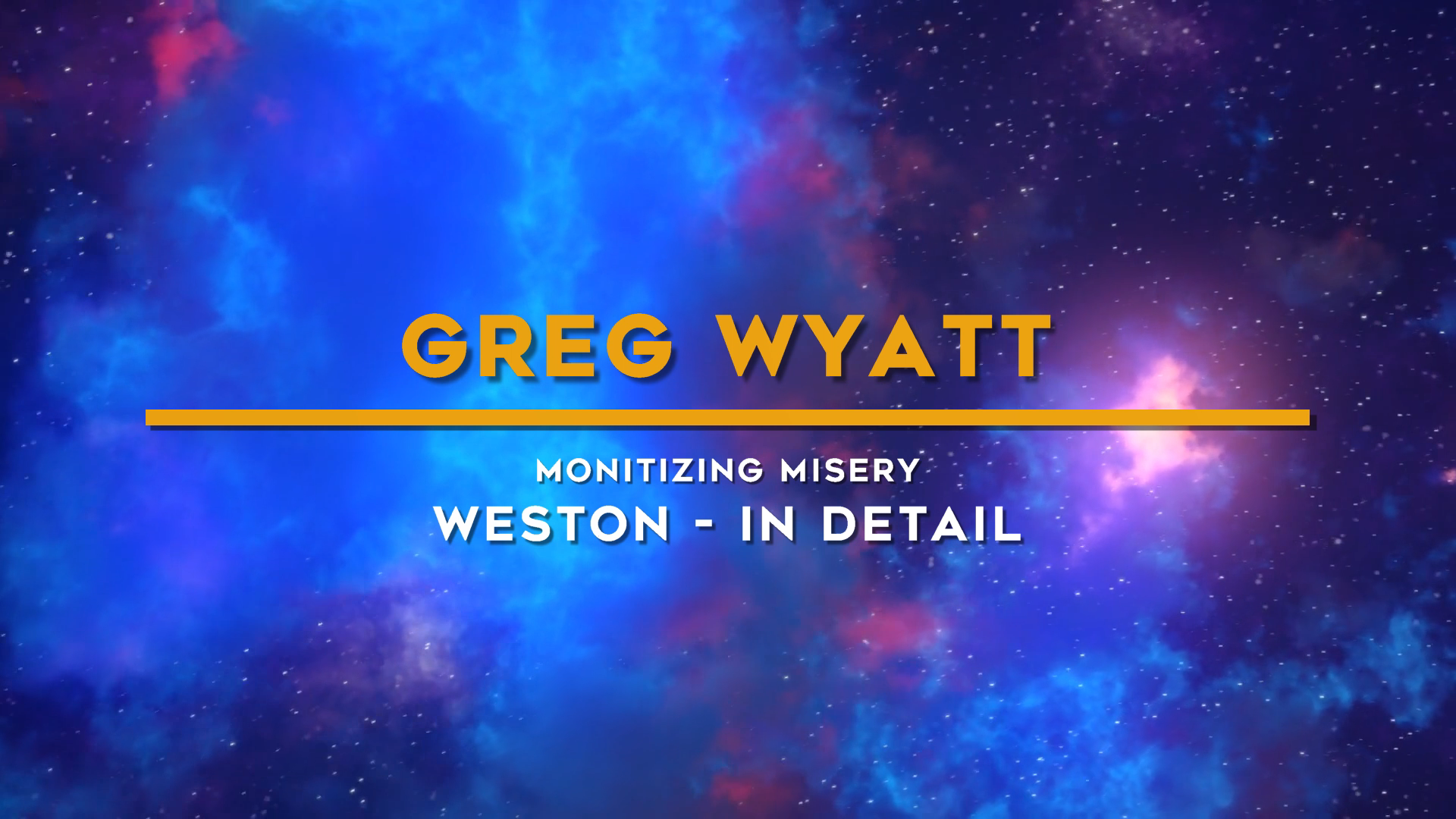 Monetizing Misery: The Devastating Transformation of Our Son After Vaccination Greg Wyatt Video - Weston_in_Detail