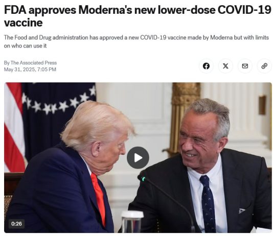 Safer Vaccines and RFK Jr’s Gold Standard Science in 2025 Trump and RFK 2025