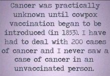 All Jabs are Poison Since They Began in 1853 cowpox-cancer-1853