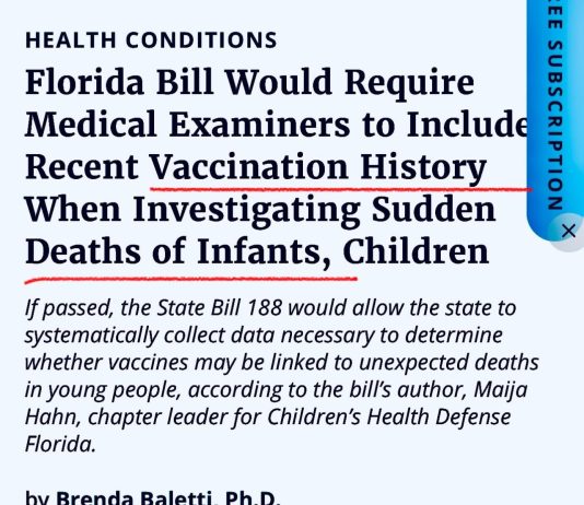Florida Bill Demands Answers: Mandatory Vaccine Reporting for SIDS and Youth Deaths florida-bill-SIDS