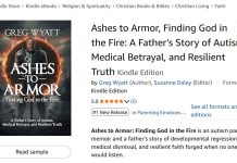 Ashes to Armor Reaches #1 — With Deep Gratitude Amazon Number 1 in Parenting: Emotions & Feelings