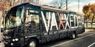 Did the movie “Vaxxed” Funnel $1.3 Million in Donations into Wakefield and Tommey’s Company? vaxxed-bus-wide