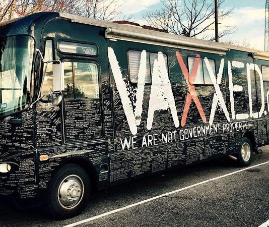 Did the movie “Vaxxed” Funnel $1.3 Million in Donations into Wakefield and Tommey’s Company? vaxxed-bus-wide