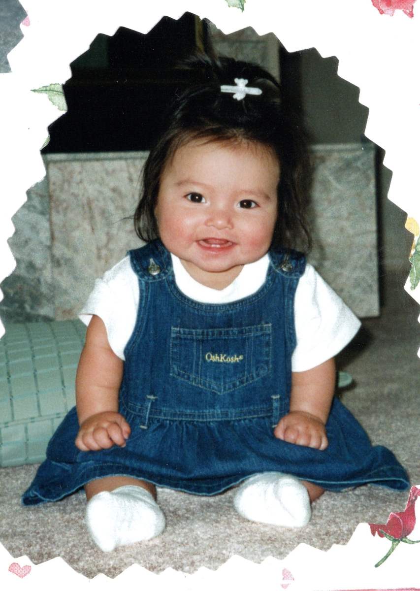 Emily as a baby Emily as a baby