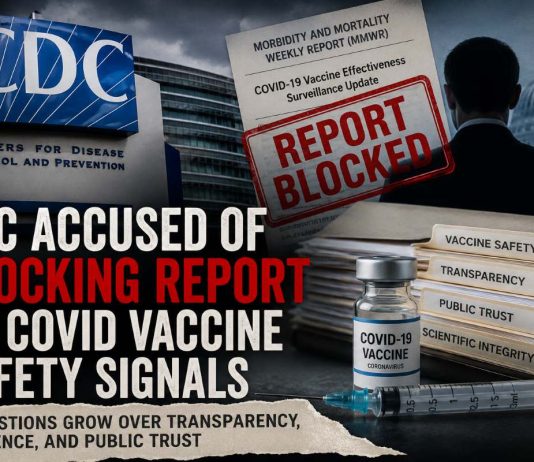CDC Accused of Blocking Report on COVID Vaccine Safety Signals cdc accused of blocking report of covid vaccine