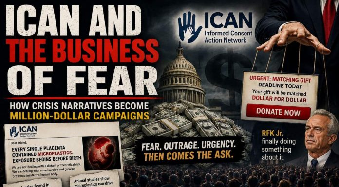 ICAN and the Business of Fear: How Crisis Narratives Become Million-Dollar Campaigns ICAN and the Business of Fear