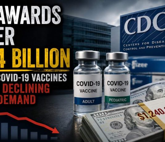 CDC Awards Pfizer $1.24 Billion More Despite Safety Signal Cover-Up Allegations CDC-pfizer