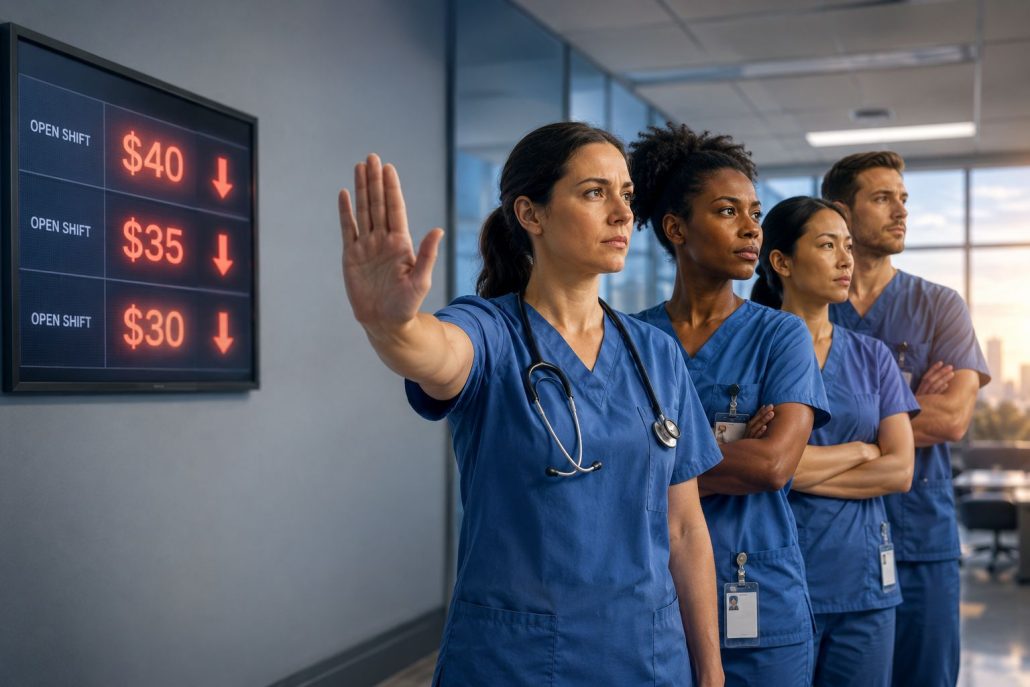 UNC nurse shift bidding