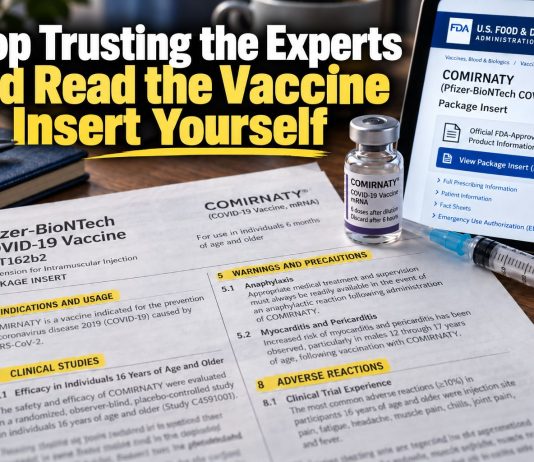 How to Research Vaccines in 47 Seconds – What the FDA Vaccine Inserts Actually Say